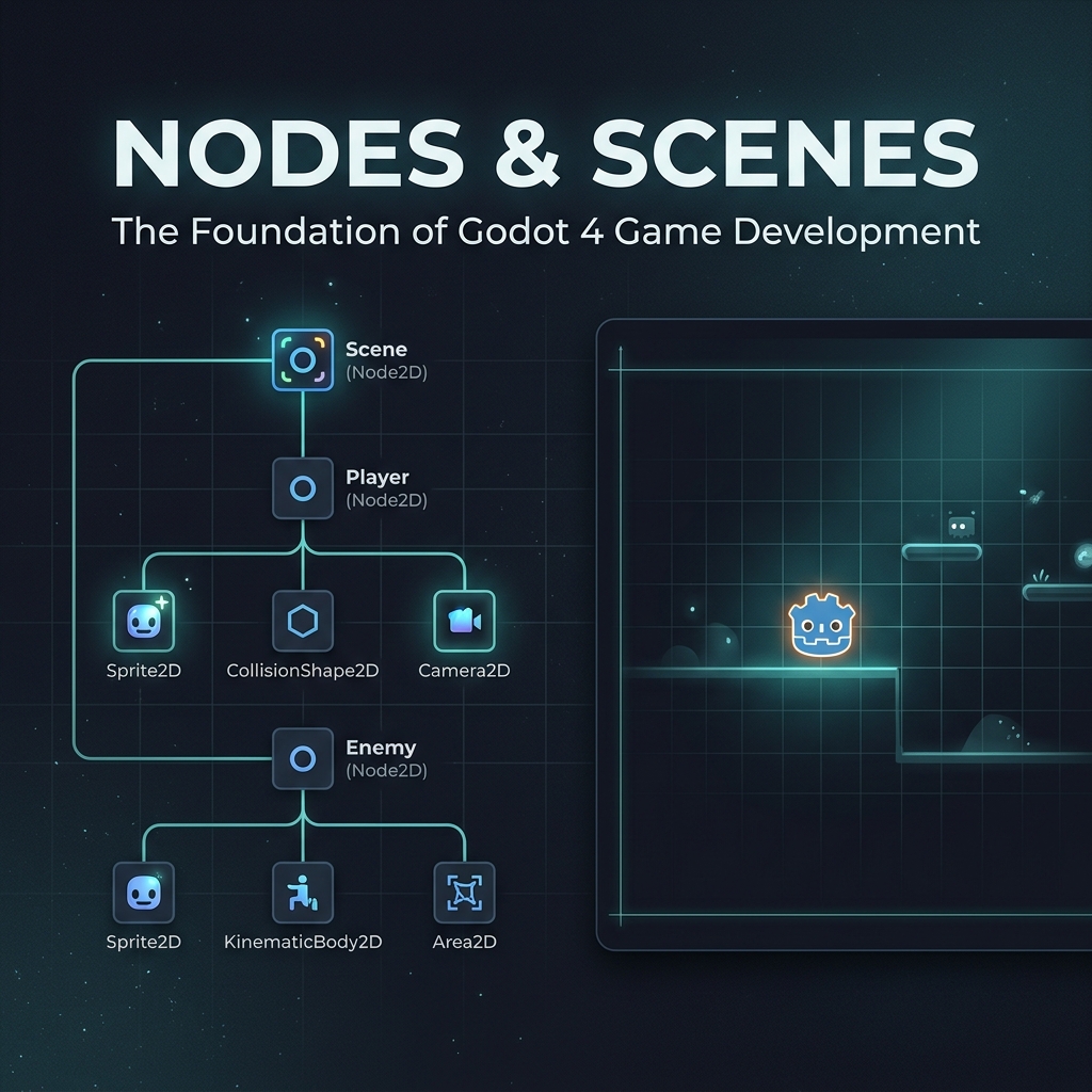 Part 2: Creating Your First 2D Scene in Godot 4